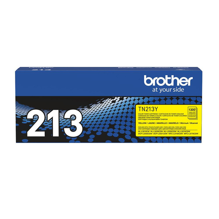 Toner TN-213Y (213) Brother Original | L3770CDW, L3750CDW, L3710CW, L3270CDW, L3230CDW, HL-L3210CW Amarelo | Produto Oficial com NF e Procedência