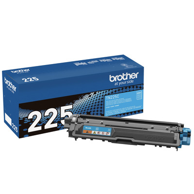 Toner TN-225C (225) Brother Original | 9340CDW, 9330CDW, 9130CW, 3170CDW, HL-3140CW Ciano | Produto Oficial Brother com NF e procedência