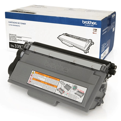 Toner TN-3392 (TN3392) Brother Original | 8952DW, 8912DW, 6182DW, MFC-8912DW Preto | Produto Oficial Brother, com NF e procedência