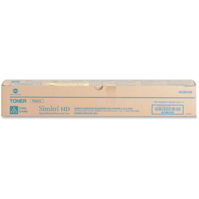 Toner TN321C (A33K430) Konica Minolta Original | Bizhub C364, C364e, C284, C284e, C224, C224e Ciano | Produto Oficial Konica com NF e procedência Toner TN321C (A33K430) Konica Minolta Original | Bizhub C364, C364e, C284, C284e, C224, C224e Ciano | Produto Oficial Konica com NF e procedência