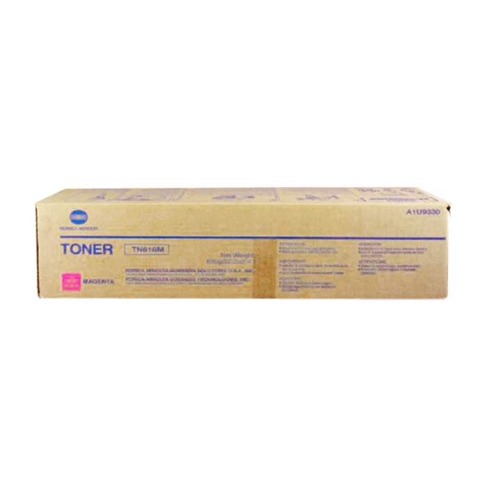 Toner TN616M (A1U9330) Konica Minolta Original | Bizhub Press C7000P, C7000, C6000P, C6000 Magenta | Produto Oficial Konica com NF e procedência