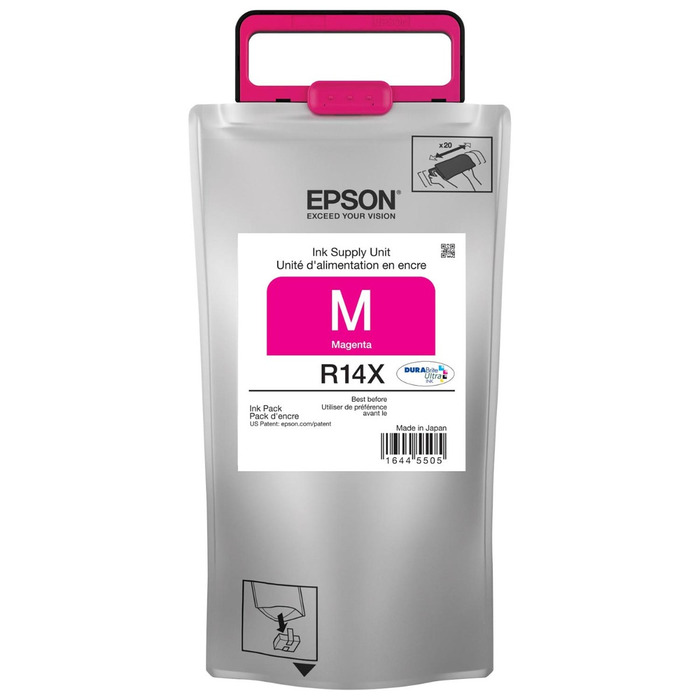 Cartucho TR14X320AL (R14X) Epson Original | WF-R4640, WF-R5190, WF-R5690 Workforce Magenta | Produto Oficial Epson, com NF e procedência