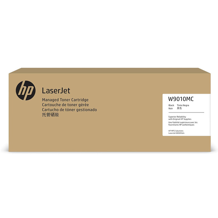 Toner W9010MC HP Original | E85055, E85055dn Preto | Produto Oficial HP, com NF, Procedência e Garantia de 1 Ano