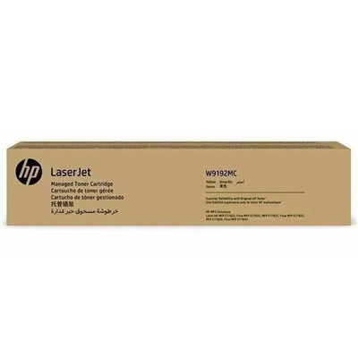 Toner HP W9192MC Original | E77822, E77825, E77830, E77822dn, E77822z, E77825dn, E77825z, E77830 Amarelo | Produto Oficial HP com NF