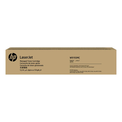 Toner HP W9193MC Original | E77822, E77825, E77830, E77822dn, E77822z, E77825dn, E77825z, E77830 Magenta | Produto Oficial HP com NF