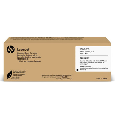 Toner HP W9252MC Original | X57945, X57945dn MFP, X57945z Amarelo | Produto Oficial HP com Procedência, NF e Garantia de 1 Ano Toner HP W9252MC Original | X57945, X57945dn MFP, X57945z Amarelo | Produto Oficial HP com Procedência, NF e Garantia de 1 Ano