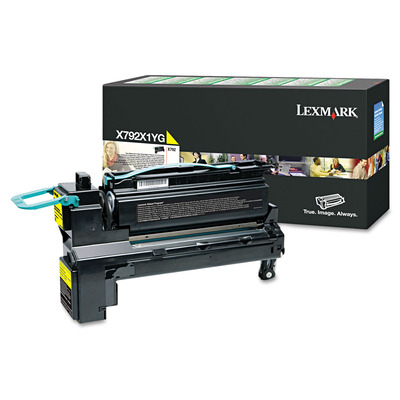 Toner Lexmark X792X1YG Original | X792, X792DE, X792DTE, X792DTFE, X792DTME, X792DTPE, X792DTSE Amarelo | Produto Oficial Lexmark com NF e Garantia