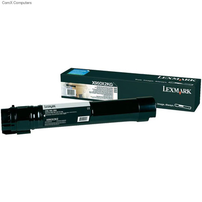 Toner Lexmark X950X2KG Original | X950, X952, X954, X950de, X952dte, X954dhe Preto | Produto Oficial Lexmark com NF e Garantia de 1 Ano
