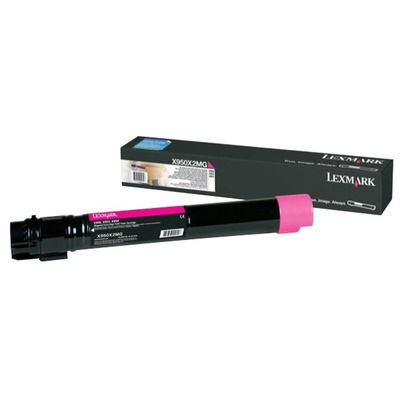 Toner Lexmark X950X2MG Original | X950, X952, X954, X950de, X952dte, X954dhe Magenta | Produto Oficial Lexmark com NF e Garantia de 1 Ano
