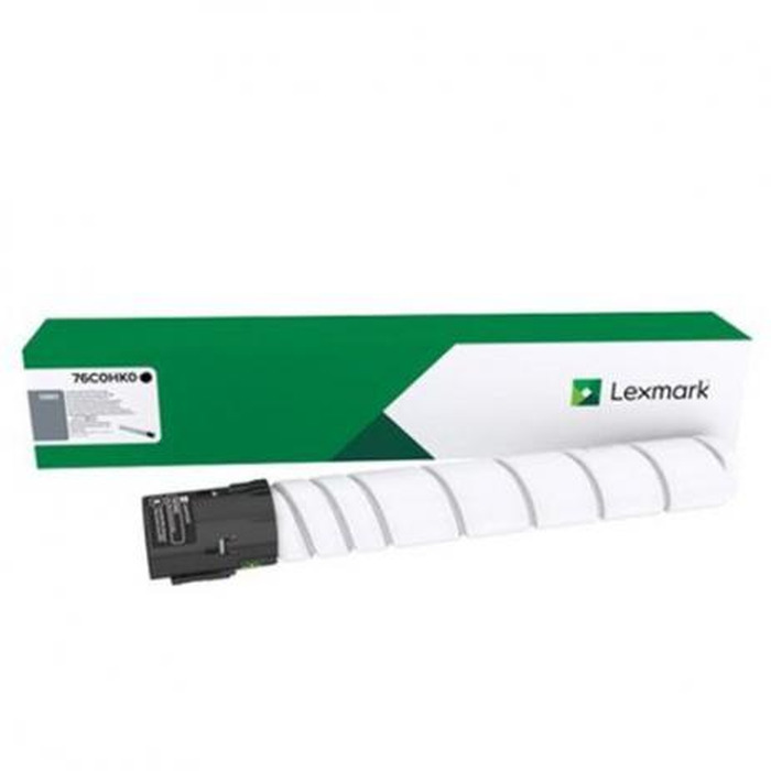 Cilindro 76C0PK0 Lexmark Original | CX924, CX923, CX922, CX921, CS923, CS921, CX923dte, CX922de, CX921de, CS923de, CS921de Preto  | Oficial Lexmark