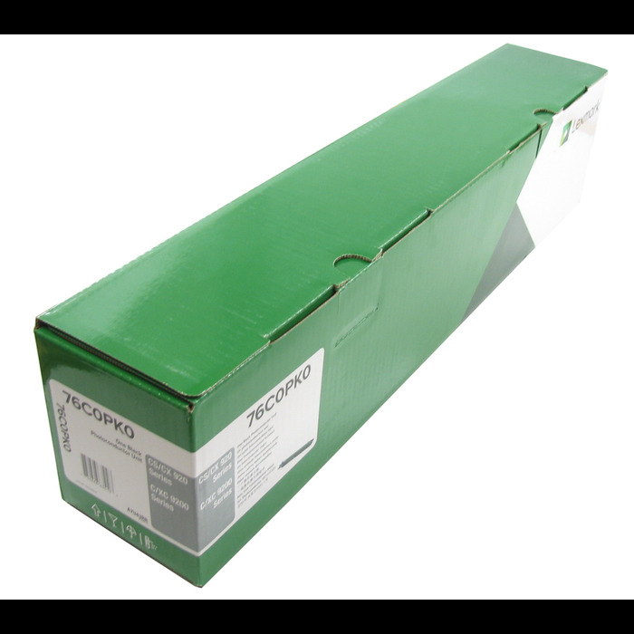 Cilindro 76C0PK0 Lexmark Original | CX924, CX923, CX922, CX921, CS923, CS921, CX923dte, CX922de, CX921de, CS923de, CS921de Preto  | Oficial Lexmark