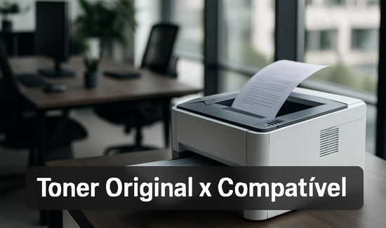 Toner original vs compatível: por que só vendemos originais?