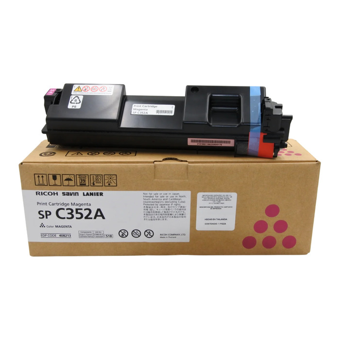 Toner Original Ricoh 408213 Magenta p/ C352 C352DN SPC352