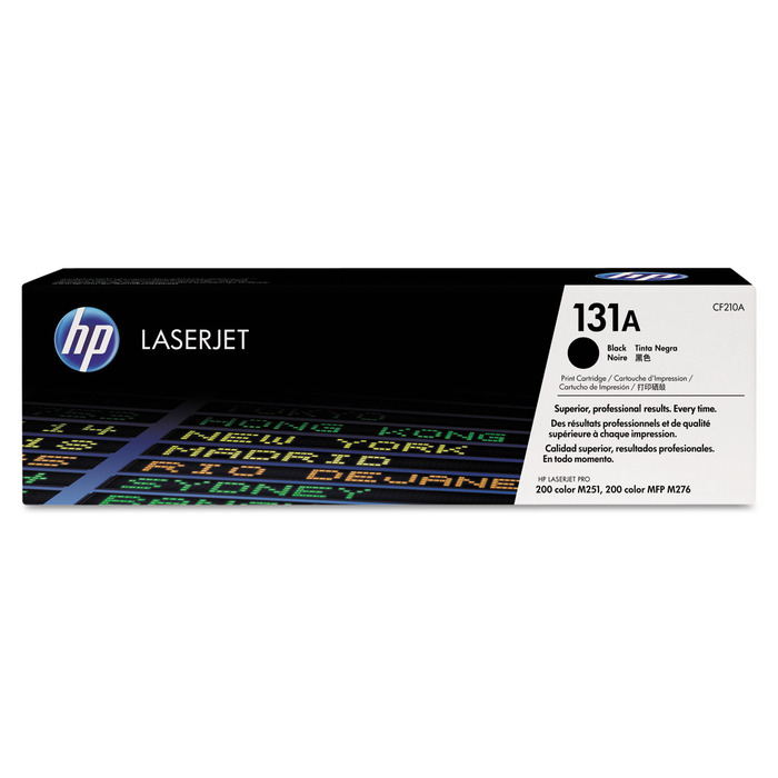 Toner HP CF210A 131A Preto Original p/ M251 M276