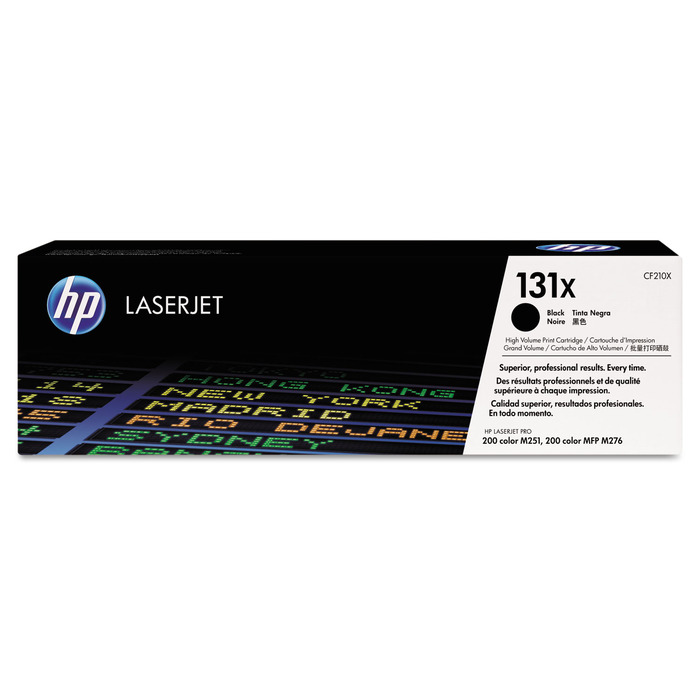 Toner HP CF210X 131X Preto Original p/ M251 M276