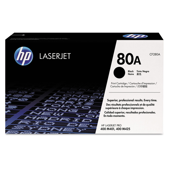 Toner HP CF280A | 80A Original Preto p/ M401 M425