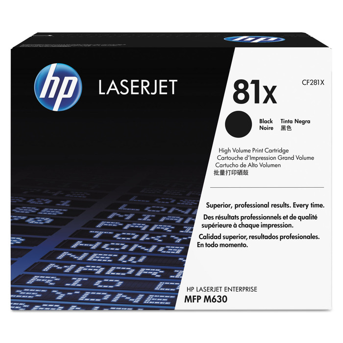 Toner HP CF281X 81X Original para M605 LaserJet