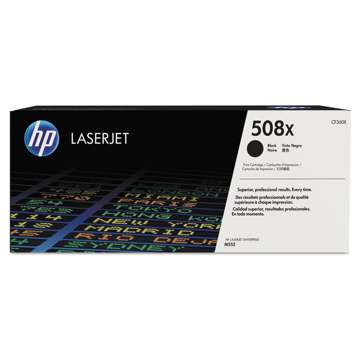 Toner CF360X 508X Original Preto p/ M553 | AcessoShop