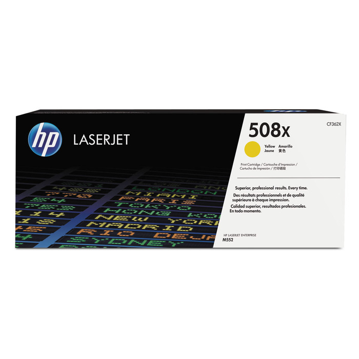 Toner CF362X 508X Amarelo Original p/ M553 | AcessoShop