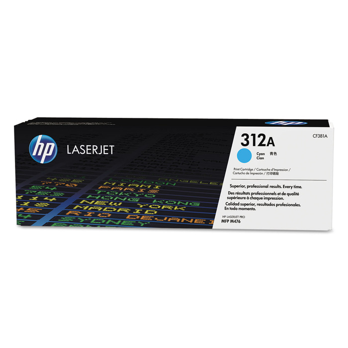 Toner Original HP CF381A Ciano 312A p/ M476nw M476dw M476dn