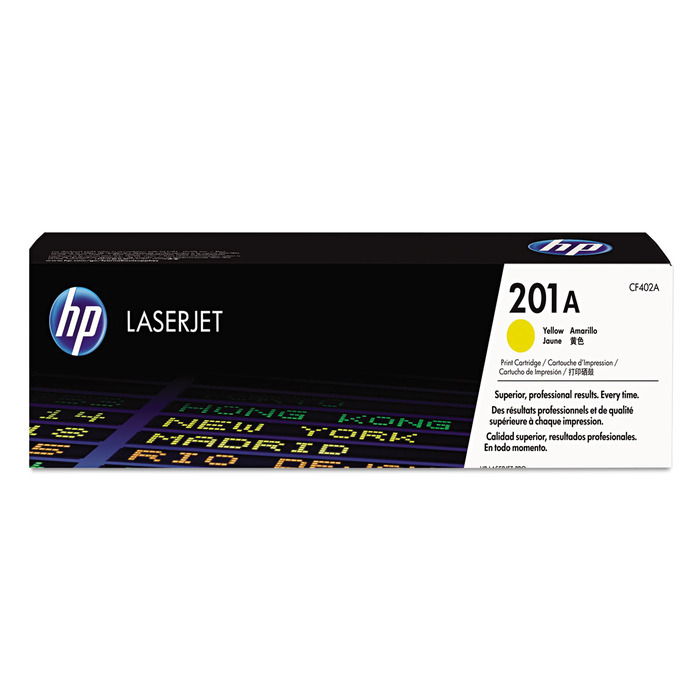 Toner HP CF402A 201A Amarelo Original p/ M252 M277