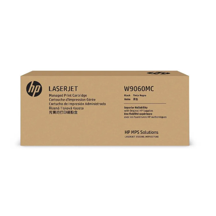 Toner W9060MC Preto Original p/ HP E57540 | AcessoShop