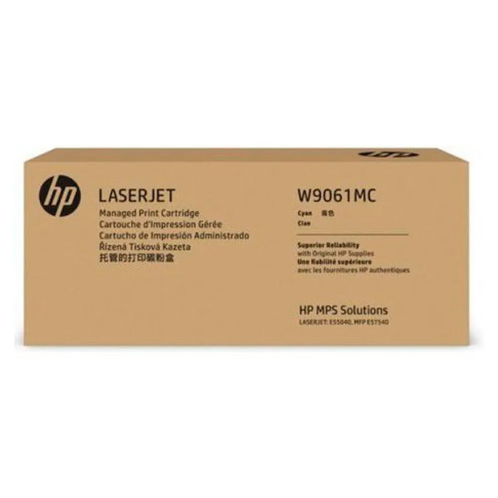 Toner W9061MC Ciano Original p/ HP E57540 | AcessoShop