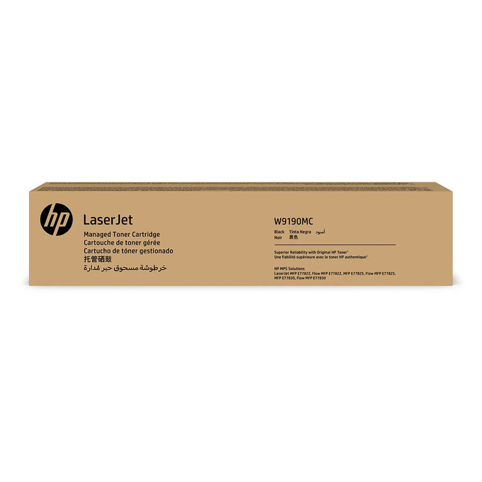 Toner Preto W9190MC Original p/ HP E77822 | AcessoShop