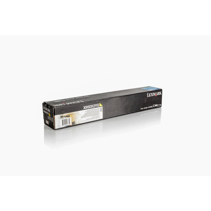 Toner Lexmark X950X2YG | Amarelo Original Extra Rendimento